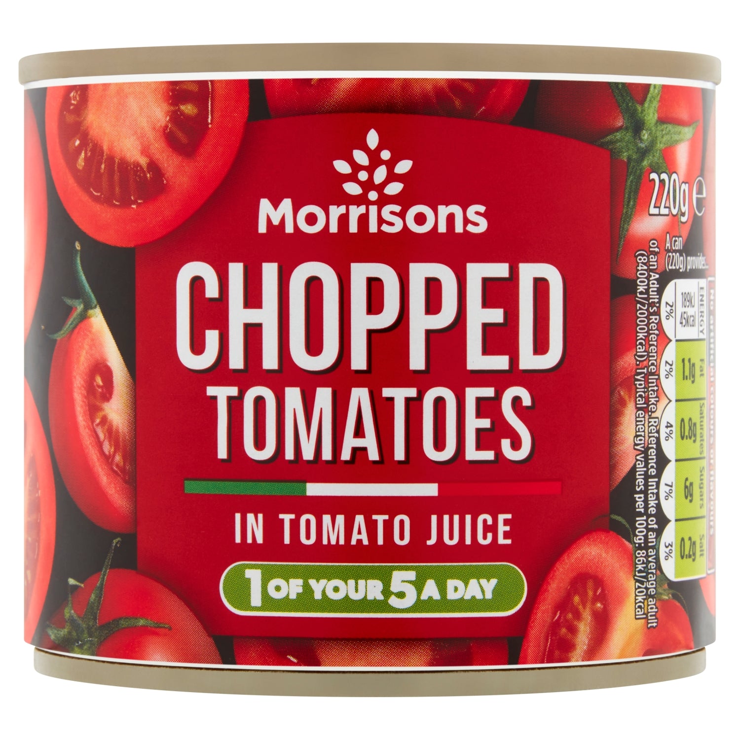 Morrisons Chopped Tomatoes 220g