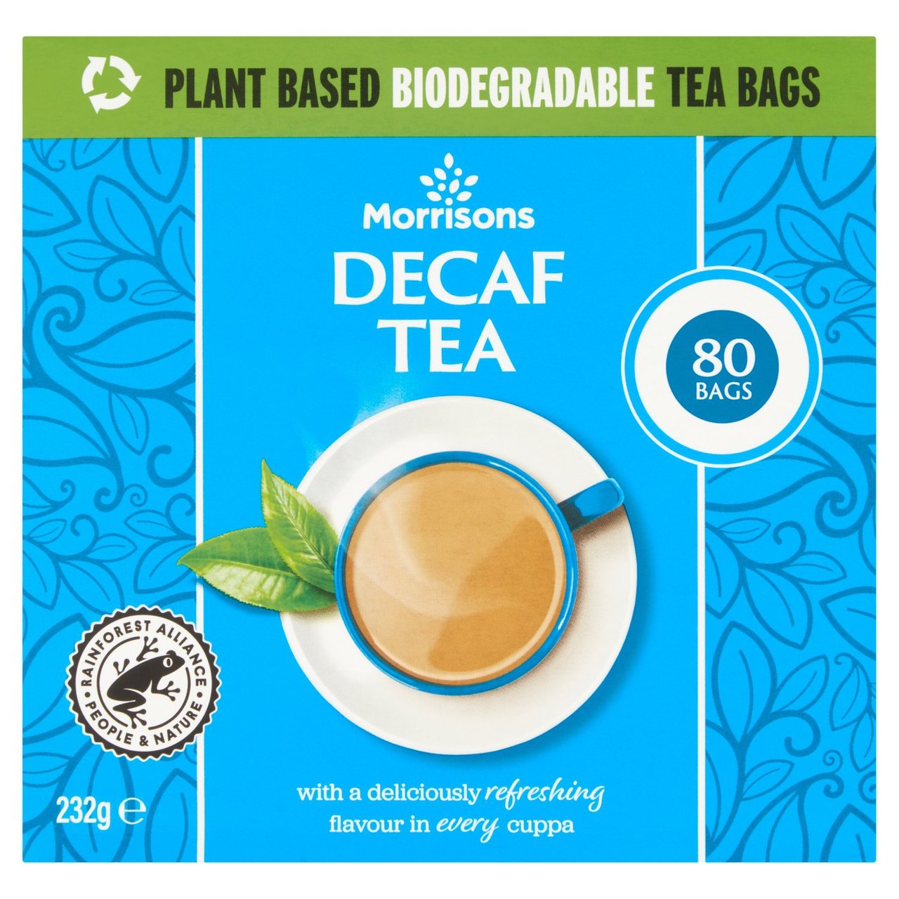 M 80 Decaf Tea Bags 232g