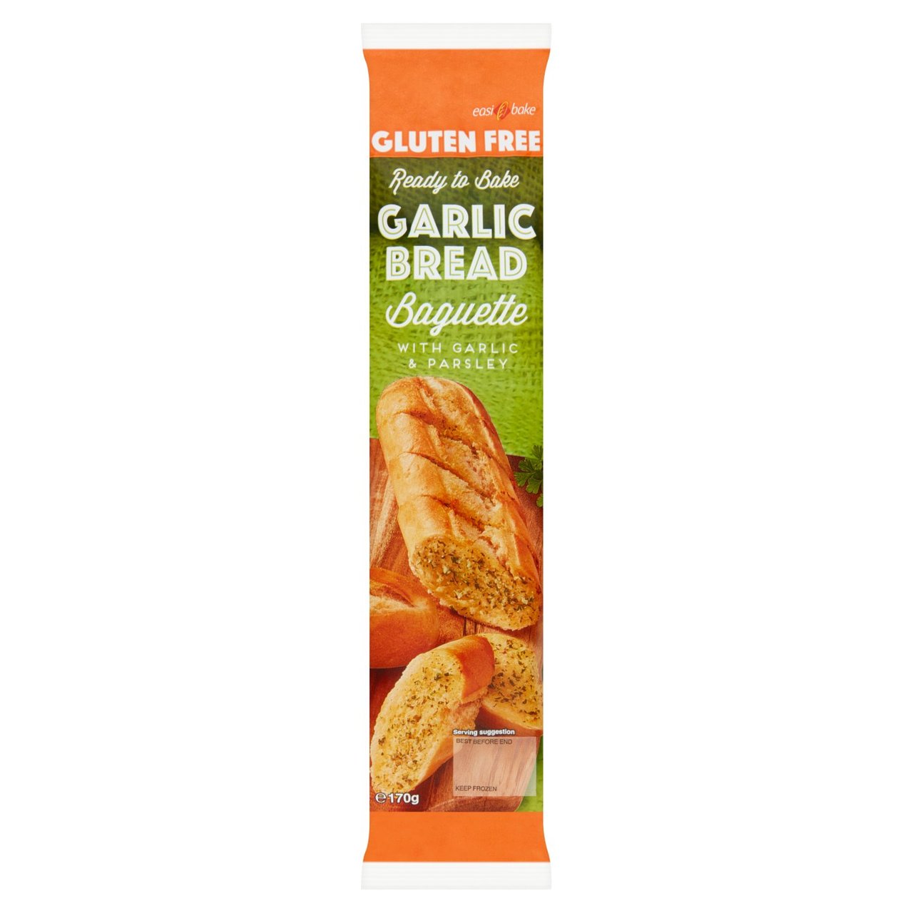 Easibake Gluten Free Garlic Bread Baguette 170g