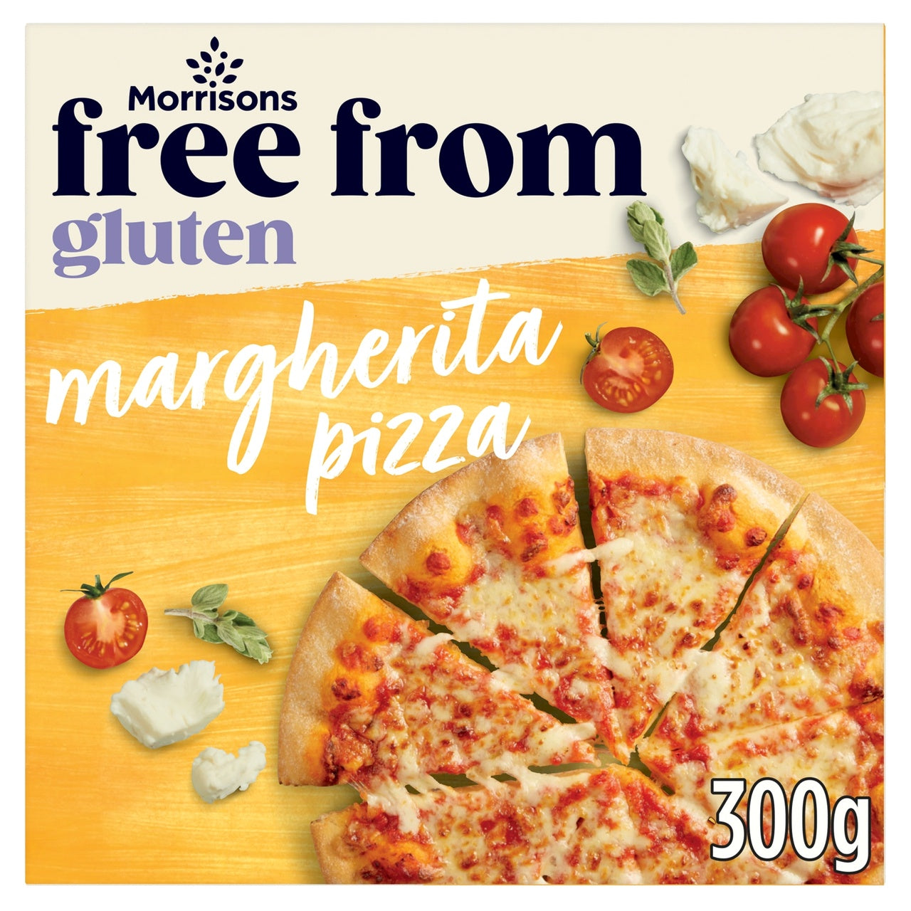 Morrisons Free From Margherita Pizza Gluten Free Pizza 300g