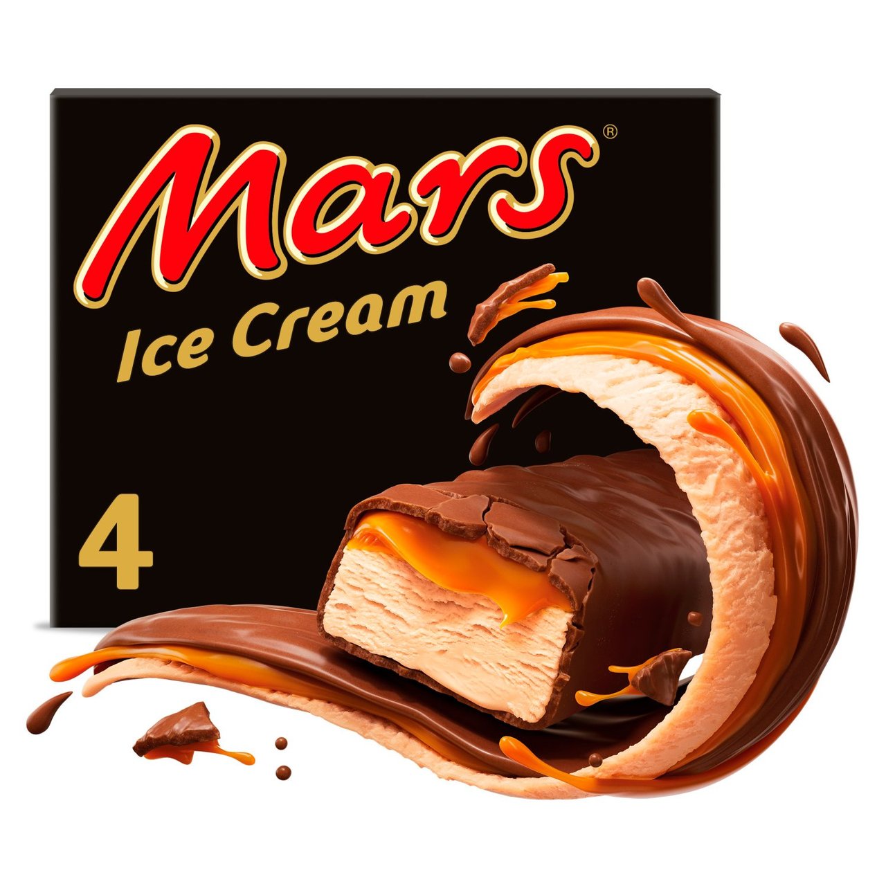 Mars Bar Ice Cream 4 x 40g