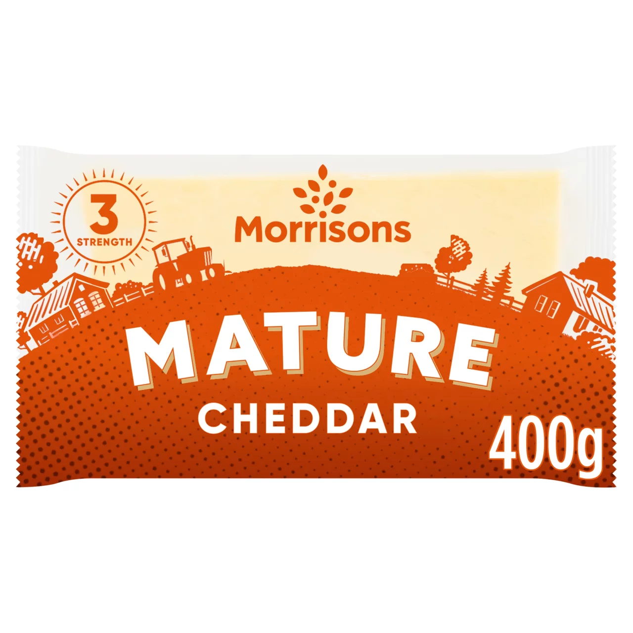 Morrisons Mature Cheddar 400g [824]