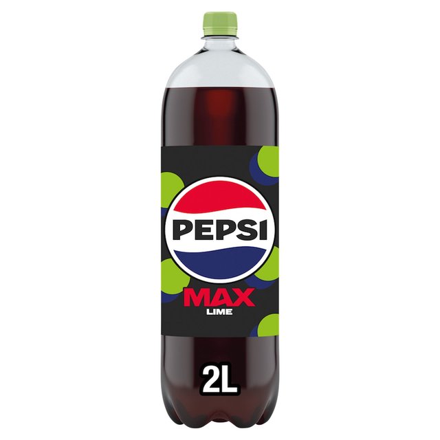 Pepsi Max Lime No Sugar Cola 2L