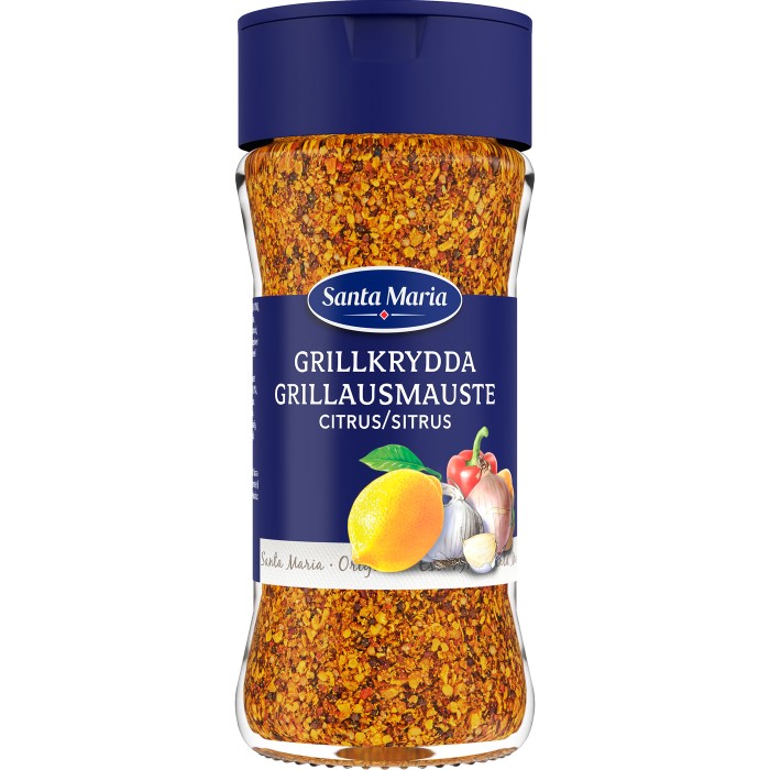 Santa Maria Grillkrydda Citrus Seasoning 87g