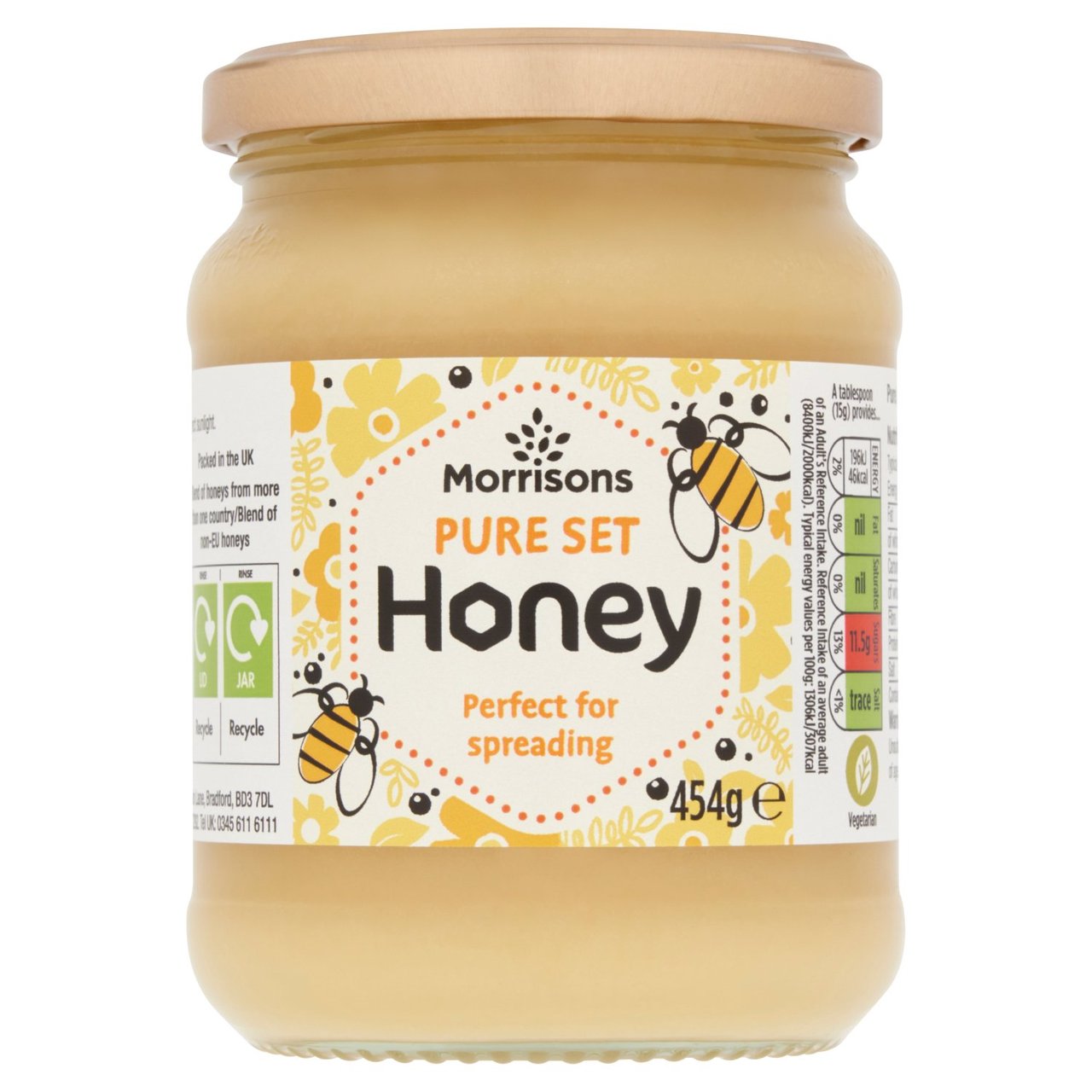 M Set Honey 454g