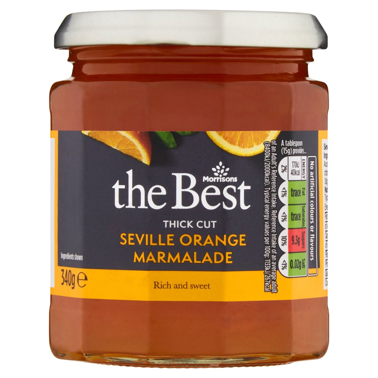 M The Best Seville Orange Marmalade 340g