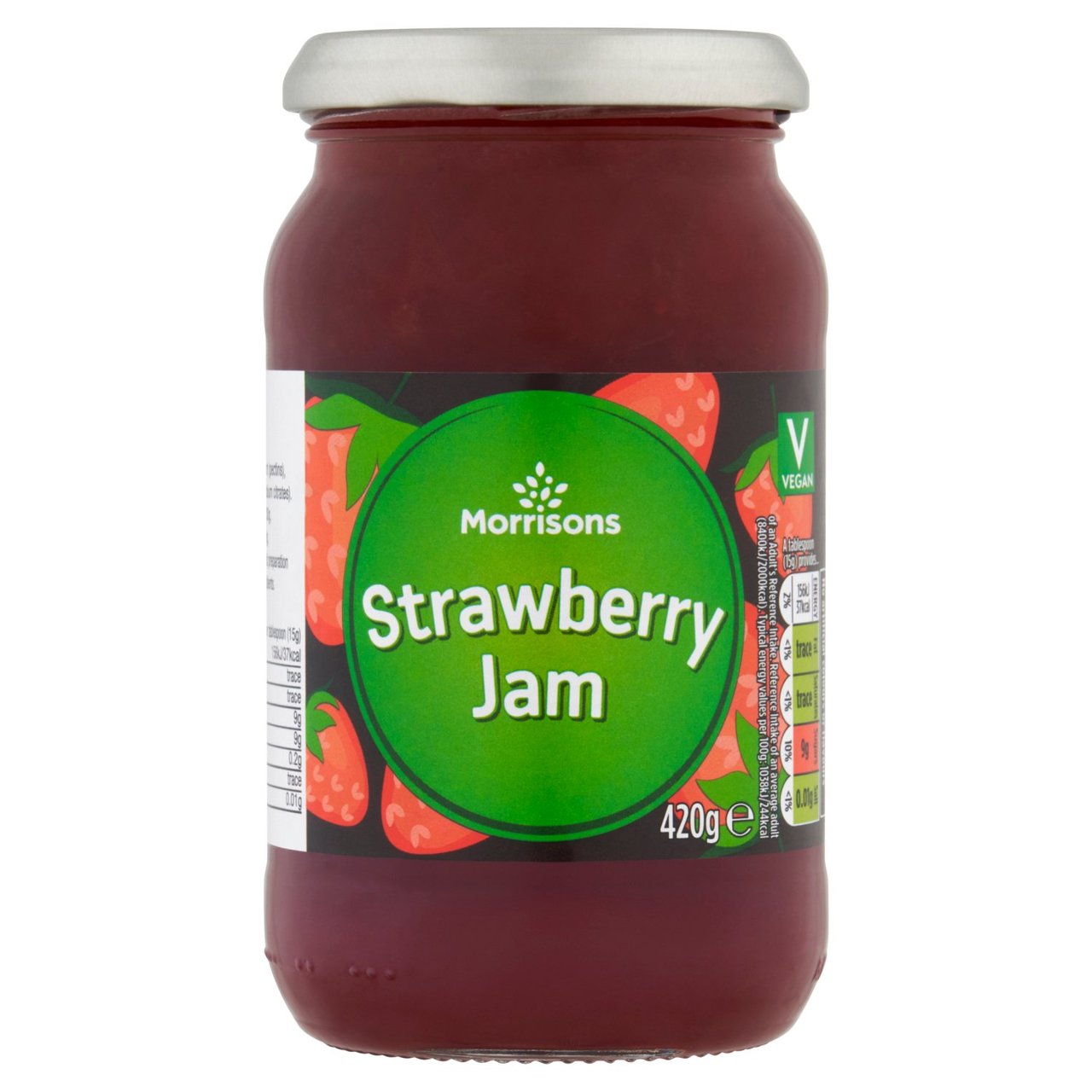 Morrisons Strawberry Jam 420g