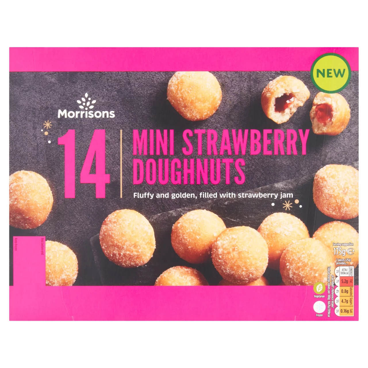 M Strawberry Jam Doughnuts 175g