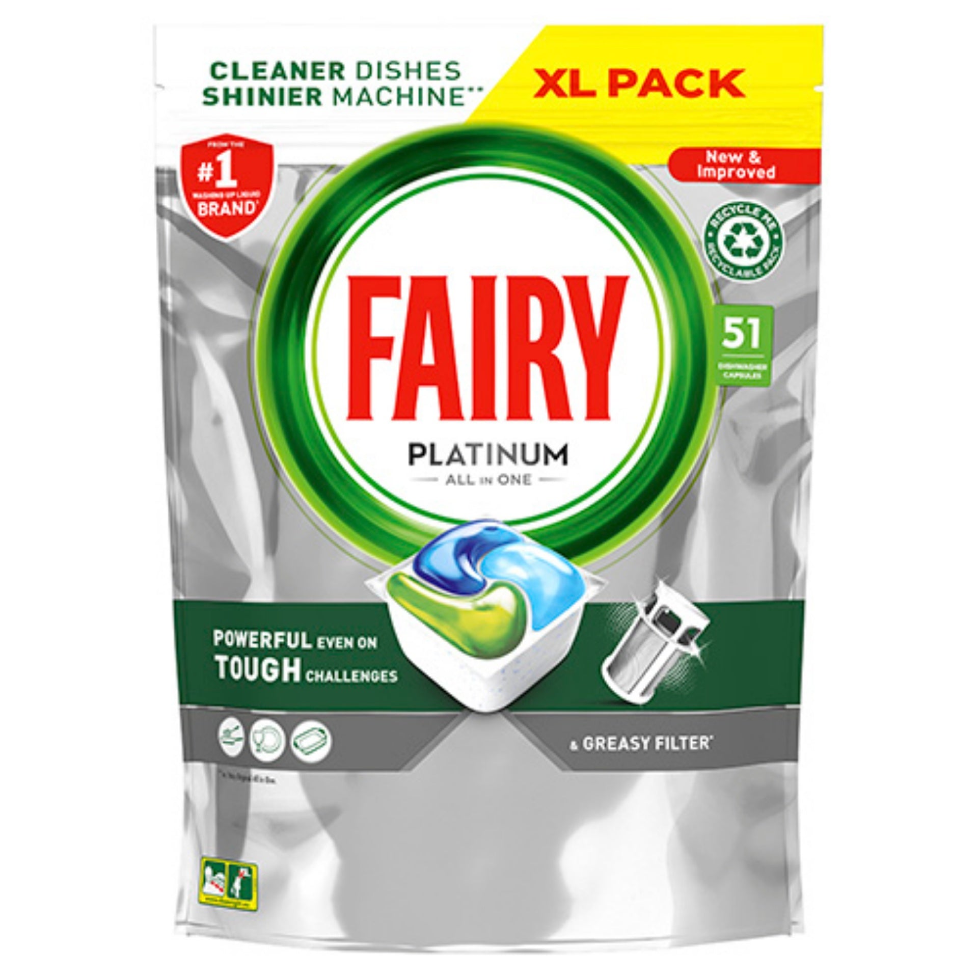 Fairy Platinum All In One Tablet Original 51pk*