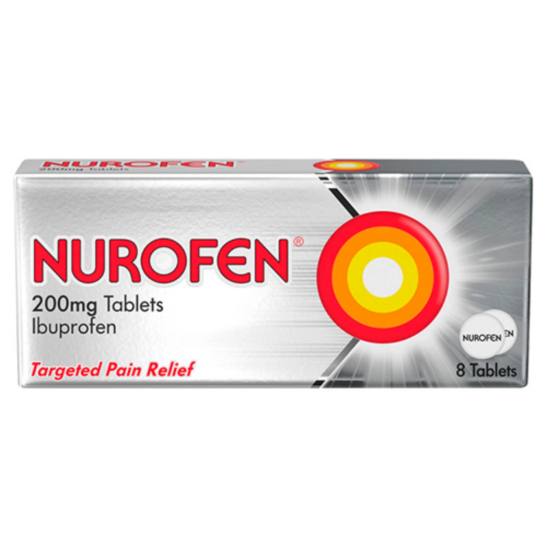 Nurofen Ibuprofen Tablets 200mg 8pk*