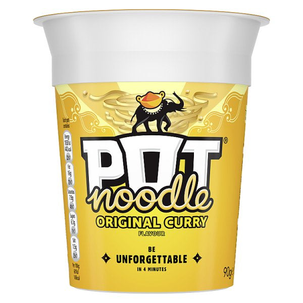 Pot Noodle Original Curry 90g.* (5091042263099)
