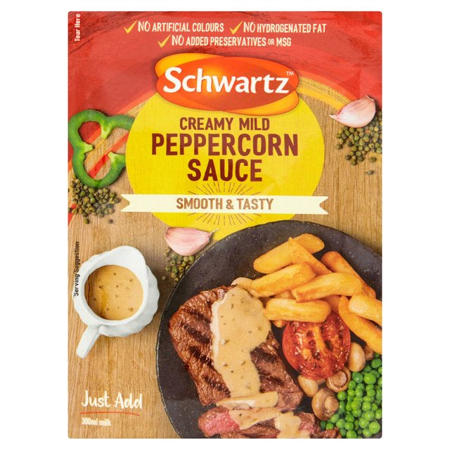 Schwartz Mild Peppercorn Sauce Mix 25g (4979270713403)