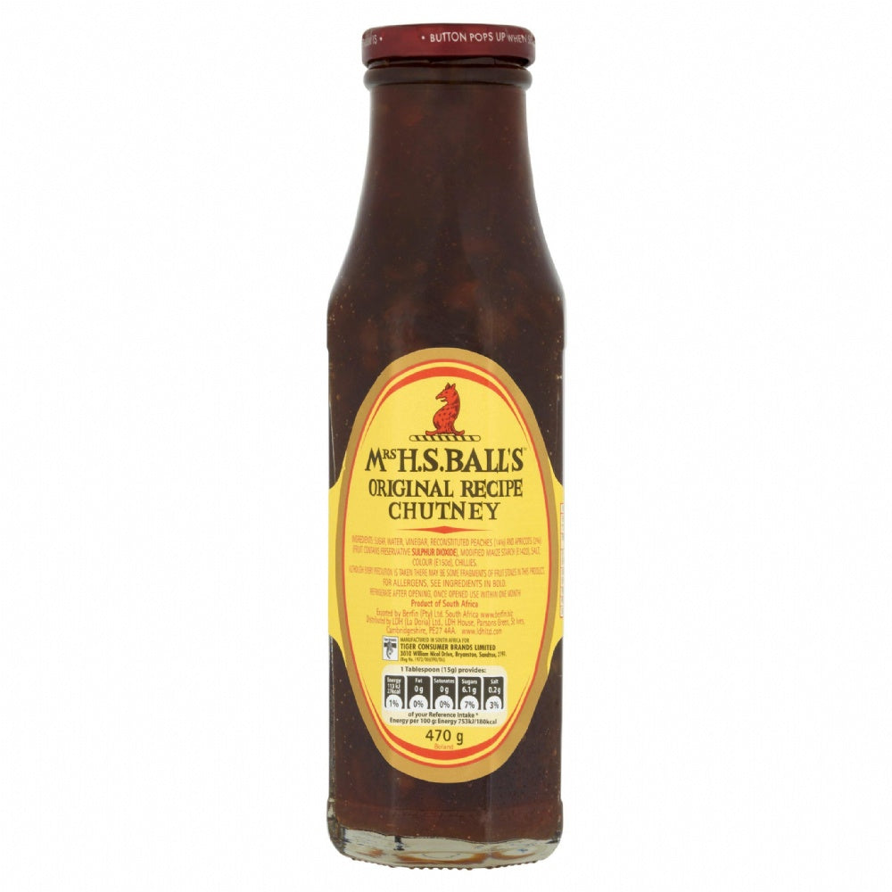 Mrs HS Balls Original Chutney 470ml