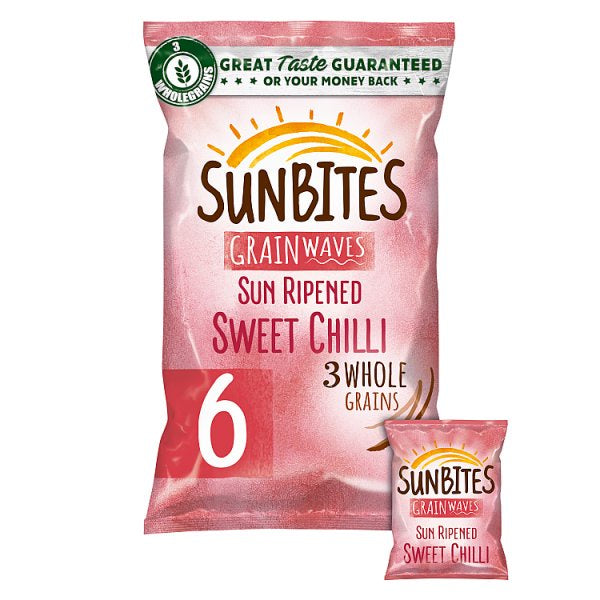 Sunbites Grainwaves Sweet Chilli 6pk (4979329138747)