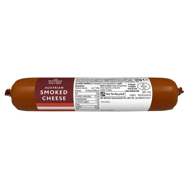 Morrisons Smoked Cheese Smooth Creamy 125g