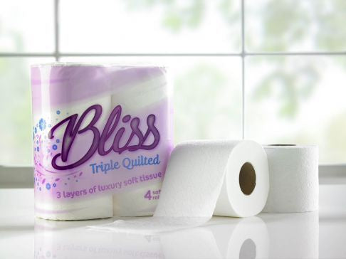 Bliss Toilet Roll 4pk (4979841040443)