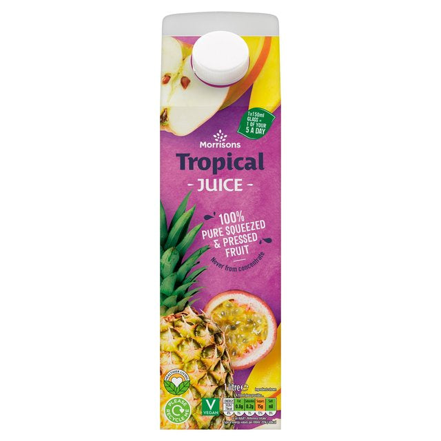 Morrisons 100% Tropical Juice 1L