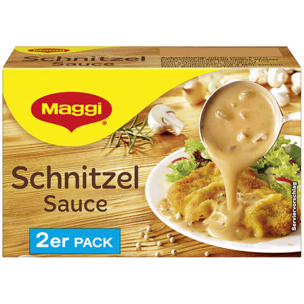 Maggi Schnitzel Sauce x2 (250ml) sachets (4999096434747)