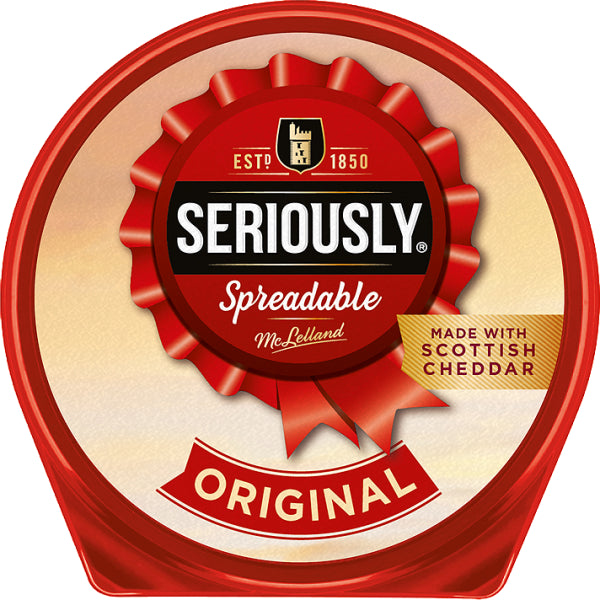 Seriously Strong Spreadable Cheese 125g (4971906760763)