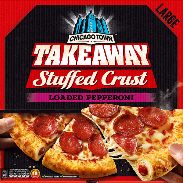 Chicago Town Stuffed Crust Pepperoni Pizza 645g (4974586036283)