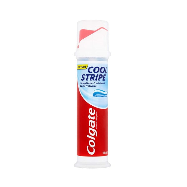 Colgate Cool Stripe Toothpaste Pump 100ml (5004580782139)