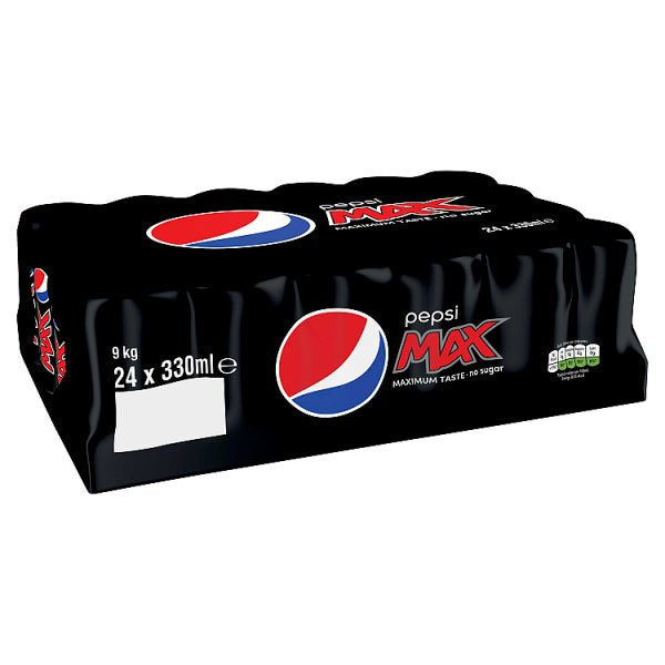 Pepsi Max No Sugar Cola 24 x 330ml