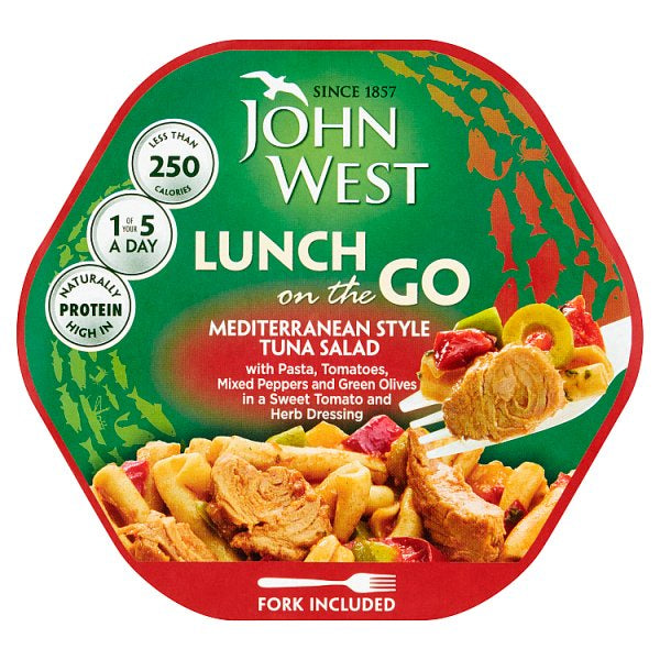 John West Tuna Light Lunch Mediterranean 220g (4979351126075)