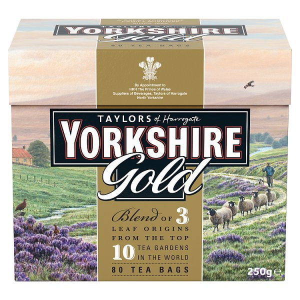 Yorkshire Gold Tea Bags 80pk (4973056753723)