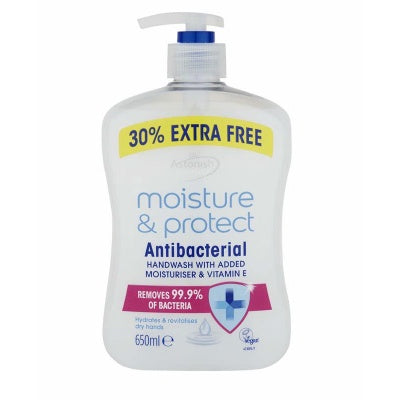 Astonish Antibacterial Handwash Moisture & Protect 650ml (4976589504571)