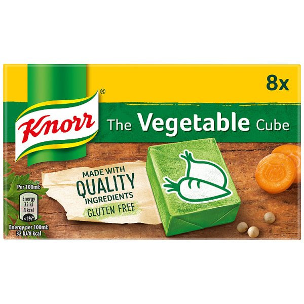 Knorr Vegetable Stock Cubes 8pk (4979265306683)