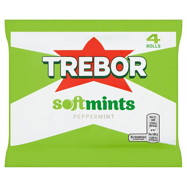 Trebor Softmints Peppermint 4pk (4979299090491)