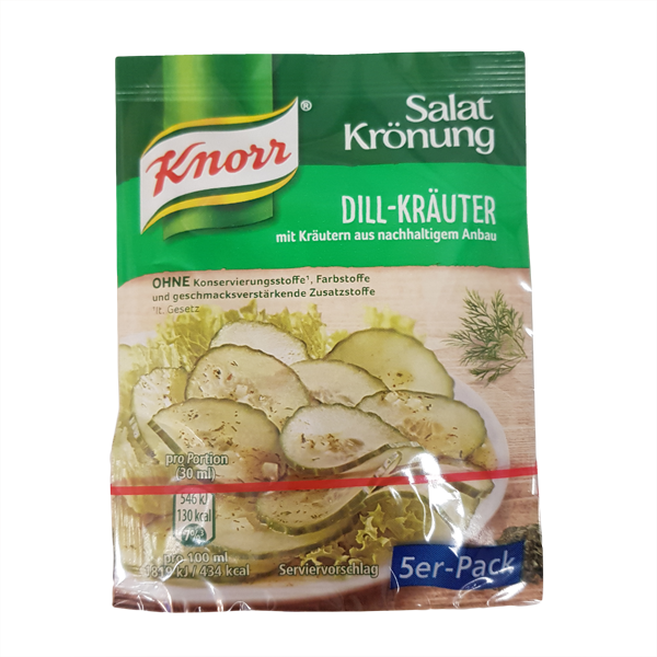 Knorr Salat Kronung Dill Dressing Mix 5pk (5020288024635)