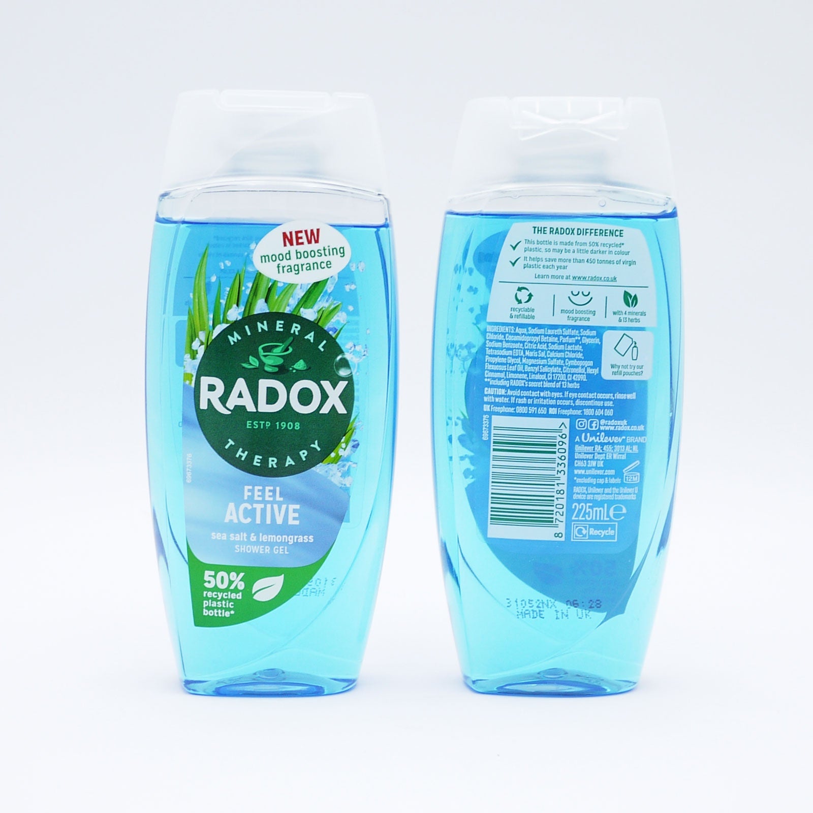 Radox Feel Active Mood Boosting  Shower Gel 225ml*