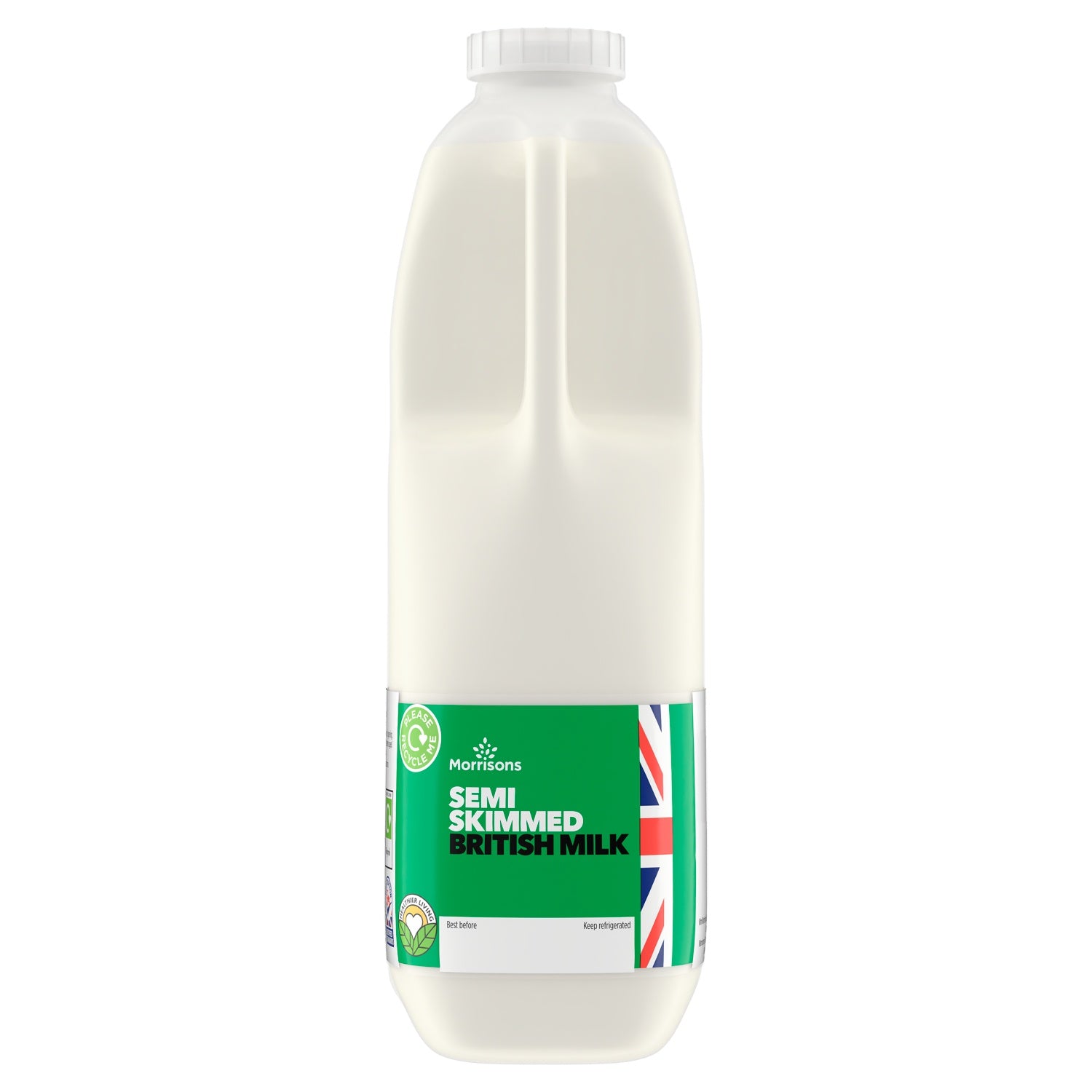 Morrisons British Semi Skimmed Milk 2pt