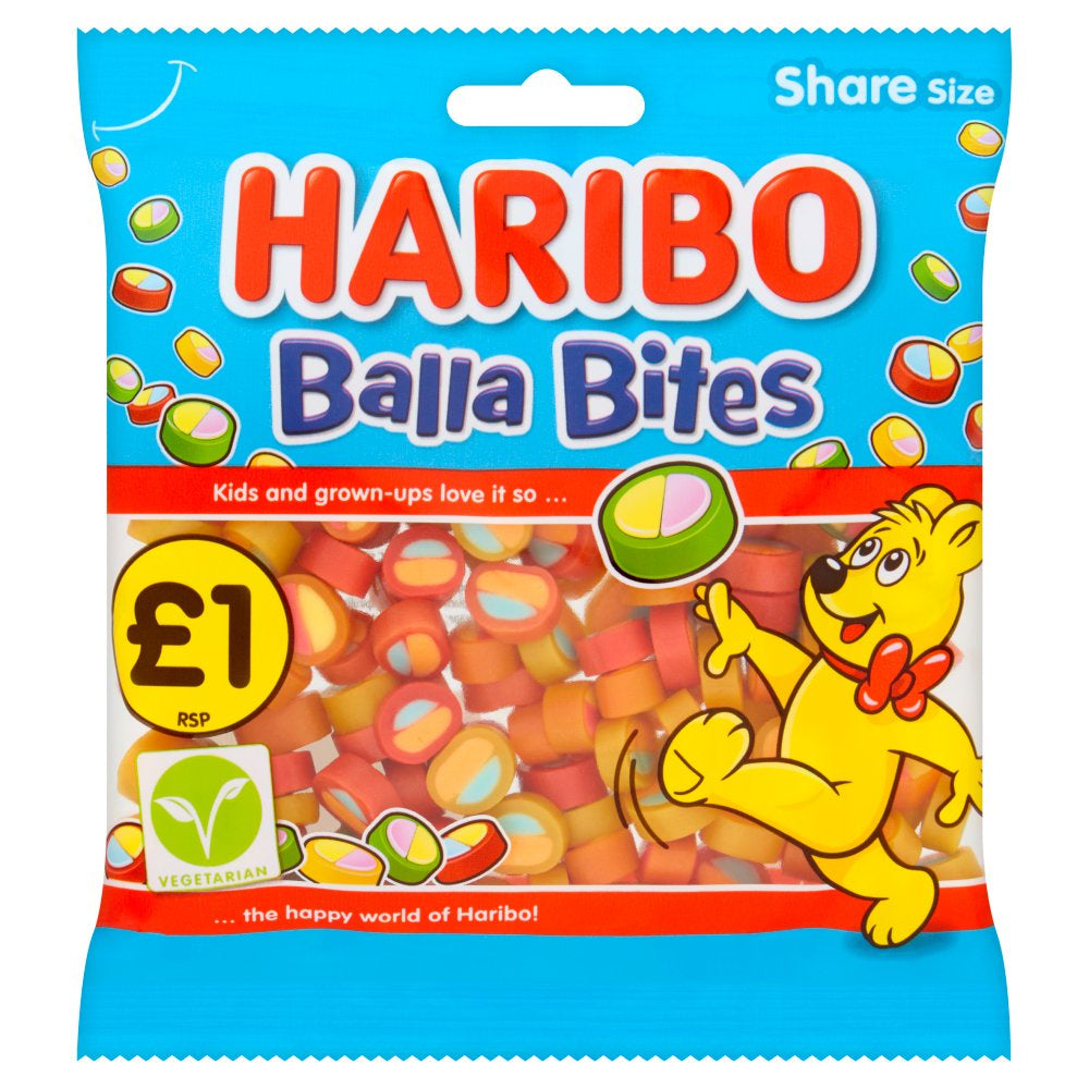 Haribo Balla Bites 140g *