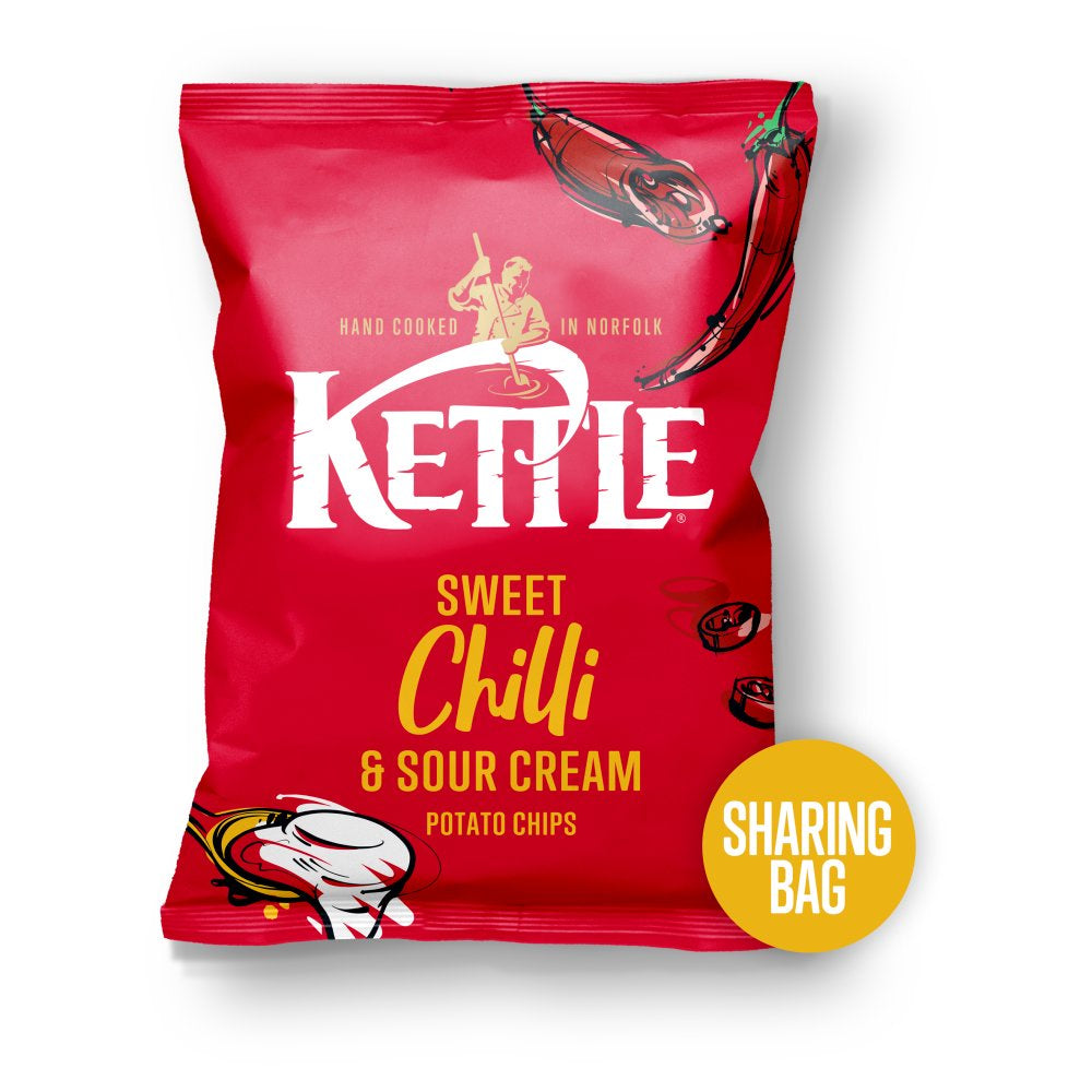 Kettle Chips Sweet Chilli & Sour Cream 130g