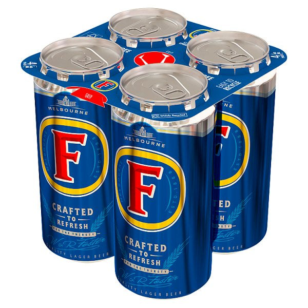 Fosters Can 4 x 440ml 3.7%