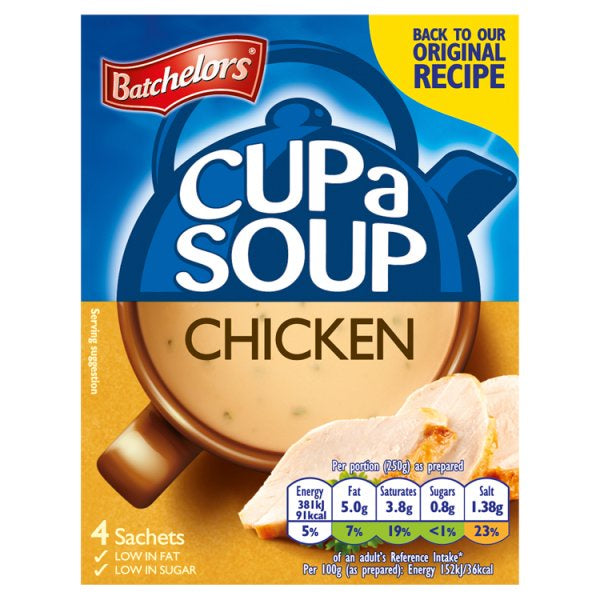 Batchelors Cup a Soup Chicken 4pk..* (4976592453691)