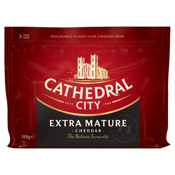Cathedral City Extra Mature Cheddar Cheese 350g (4971874156603)