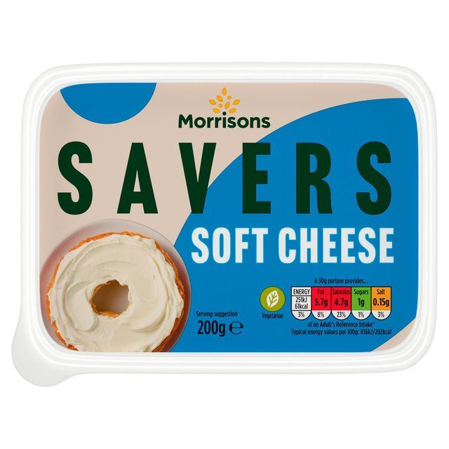 Morrisons Savers Plain Soft Cheese 200g