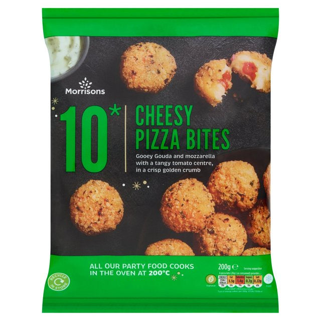 Morrisons 10 Cheesy Pizza Bites 200g