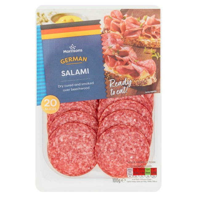 Morrisons German Salami 100g