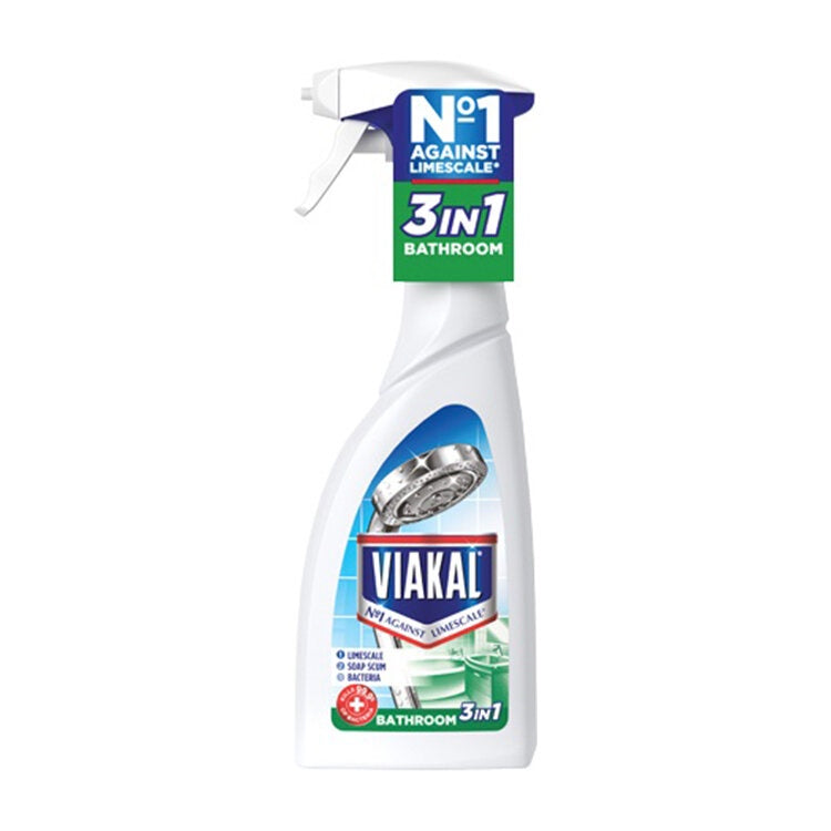 Viakal 3-in-1 Anti-Bacterial Limescale Remover Spray 500ml.*