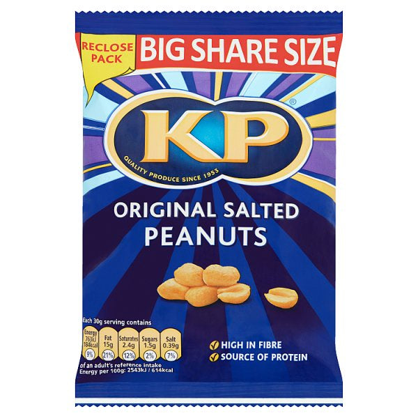 KP Original Salted Peanuts 415g (4979322355771)