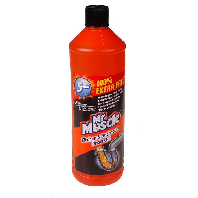 Mr Muscle Sink & Drain Gel 500ml (4979858112571)