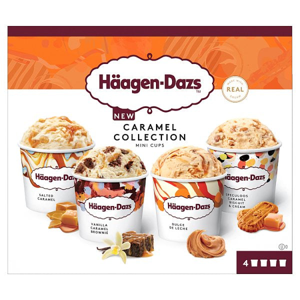 Haagen-Dazs Caramel Mini Cups 4pk* (4974592819259)