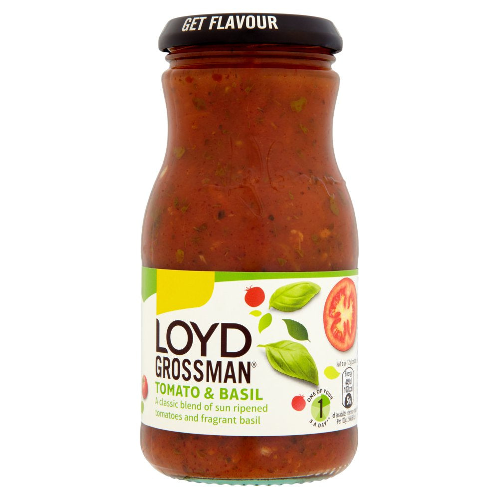 Loyd Grossman Tomato & Basil 350g (4979265634363)