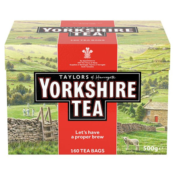 Yorkshire Tea Bags 160pk (4973056786491)