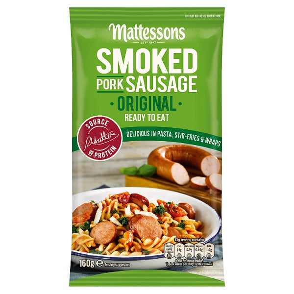 Mattessons Sausage 160g (4971892768827)