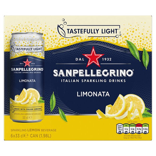 San Pellegrino Limonata 6 x 330ml